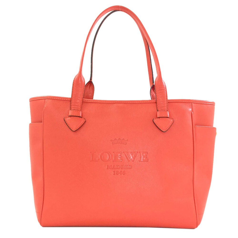 Loewe Heritage Tote Bag, Leather, Women's